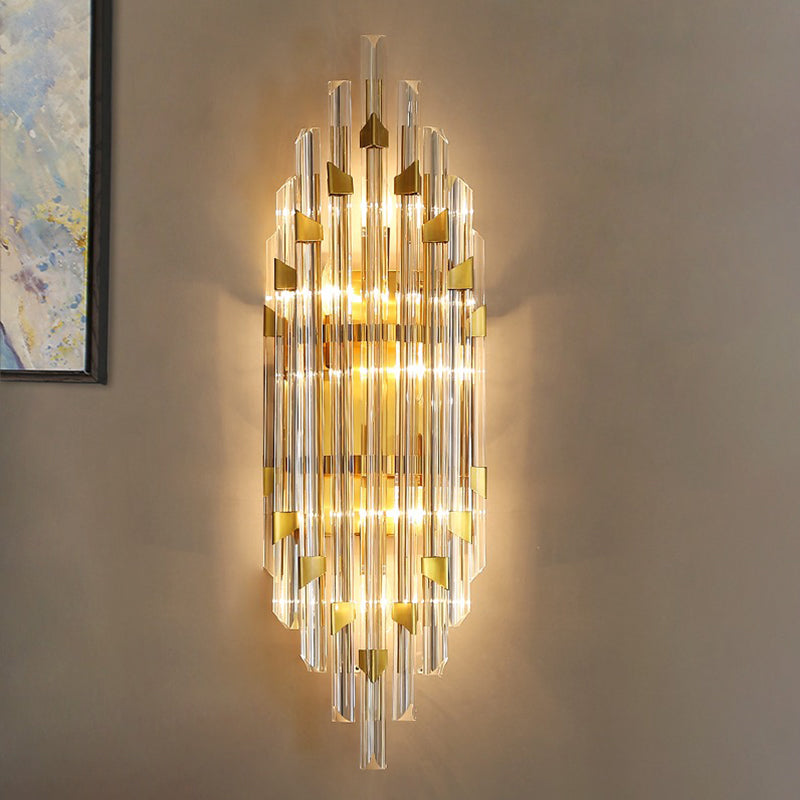 Soggiorno SCONCE LUCE LUCE Crystal Crystal 3/5 Luci Affronta del supporto a parete