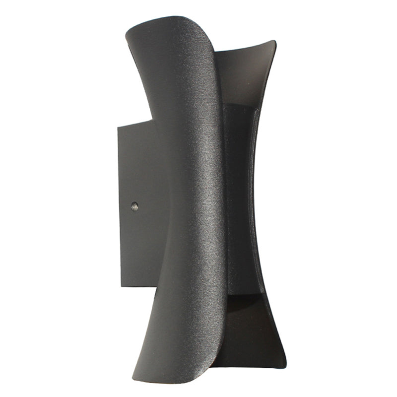 Curl Wall Mounted Lamp Postmodern Simplicity Aluminum Wall Mount Lamp for Living Room