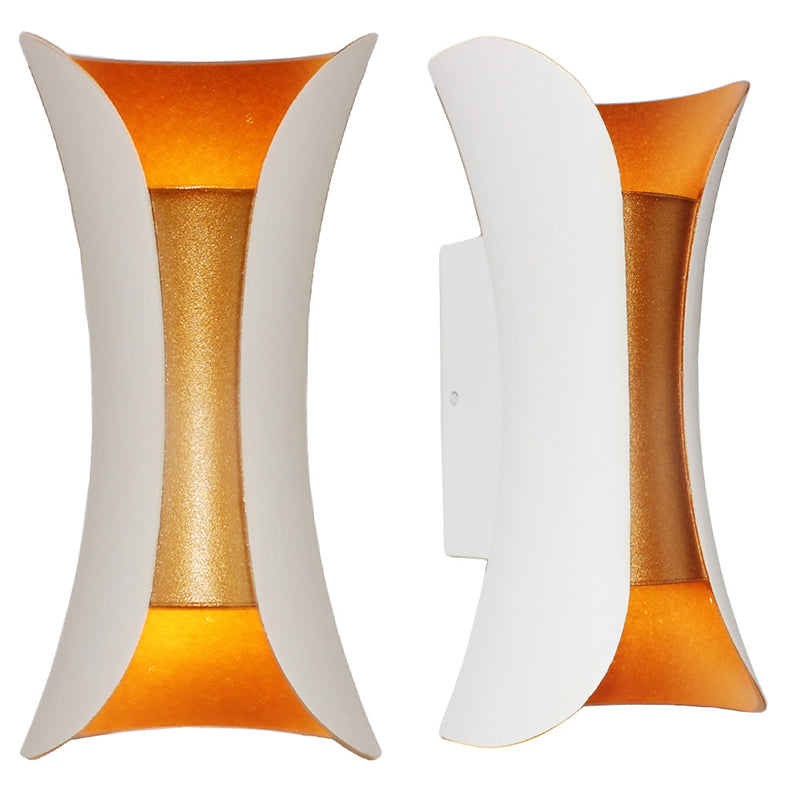 Curl Wall Mounted Lamp Postmodern Simplicity Aluminum Wall Mount Lamp for Living Room