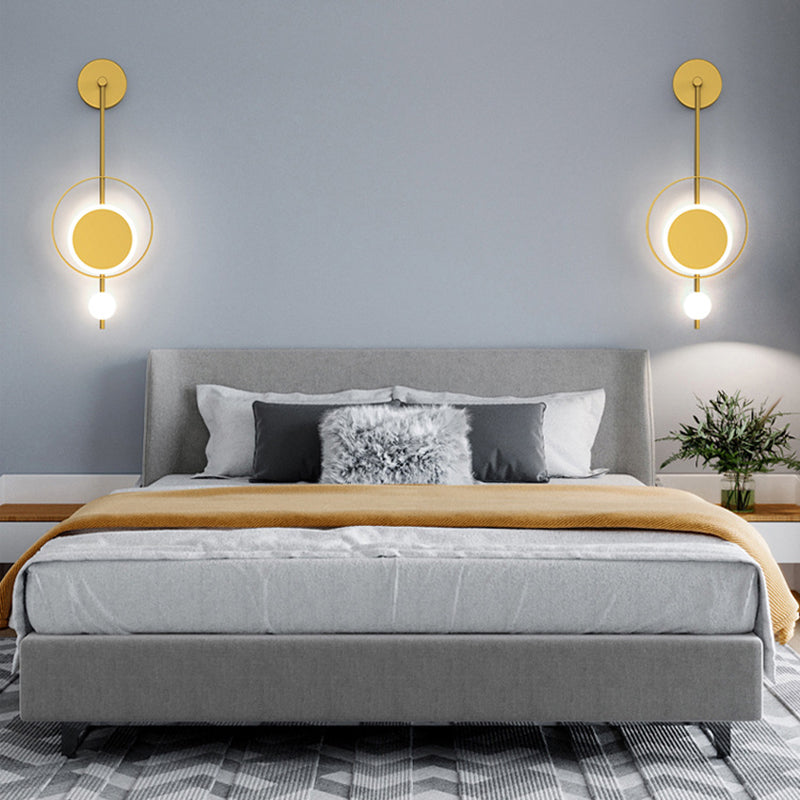 Fun a parete a parete da letto circolare ACONCE ACRILICO POSTMODERN APPRIMETTIVO