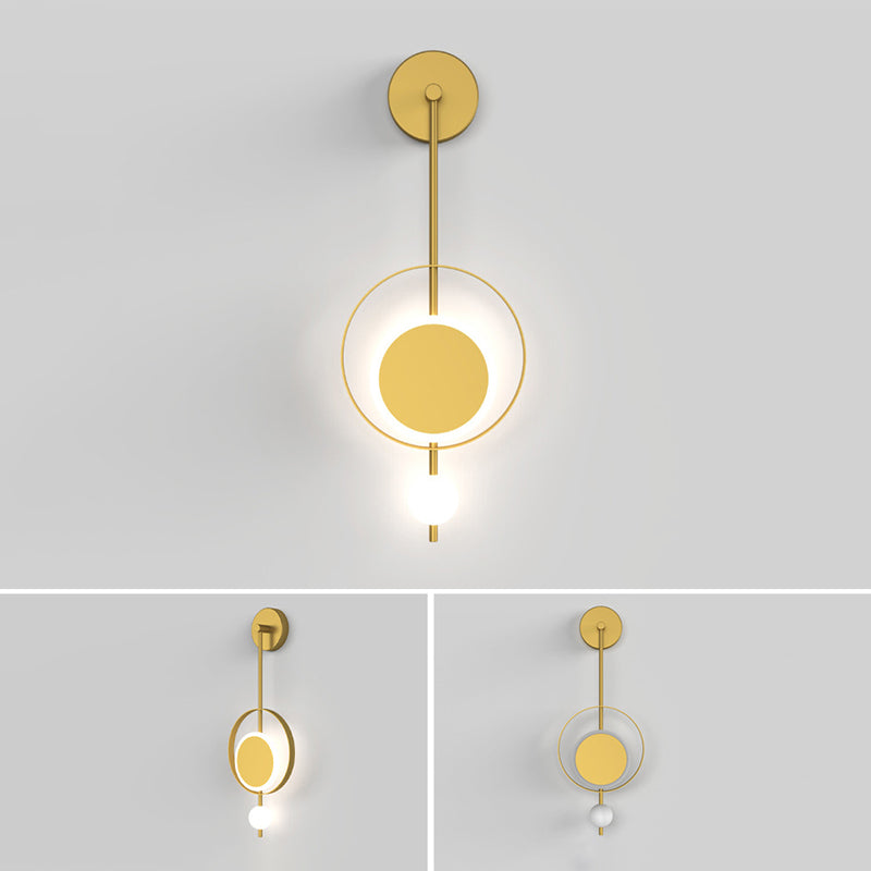 Fun a parete a parete da letto circolare ACONCE ACRILICO POSTMODERN APPRIMETTIVO