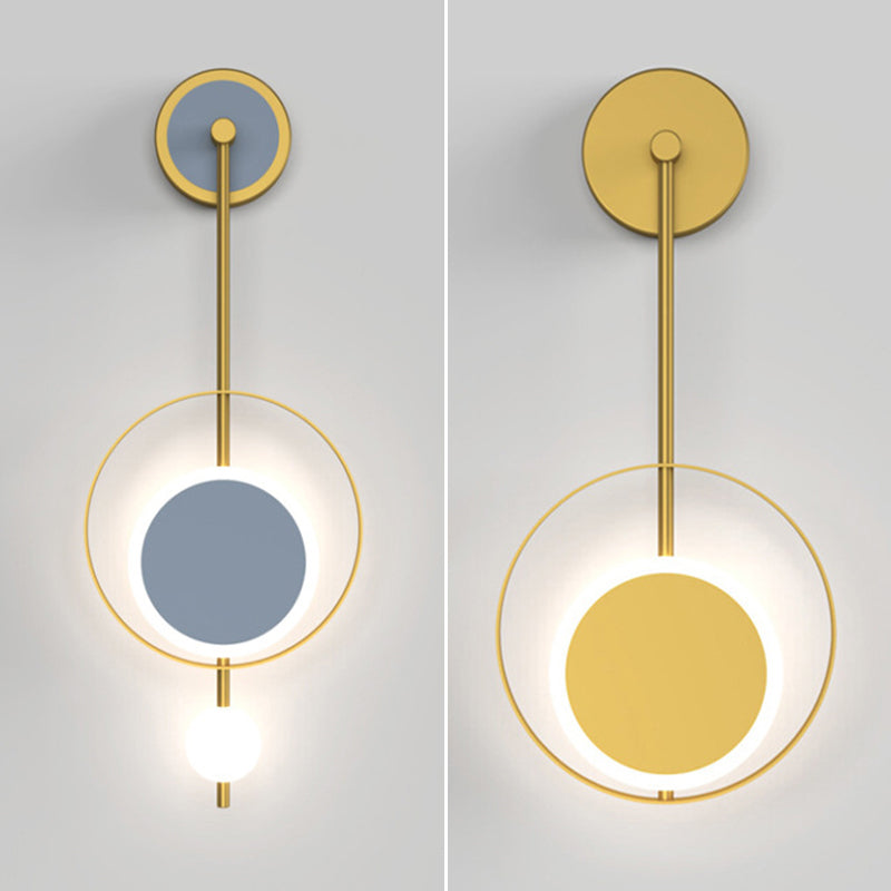 Fun a parete a parete da letto circolare ACONCE ACRILICO POSTMODERN APPRIMETTIVO