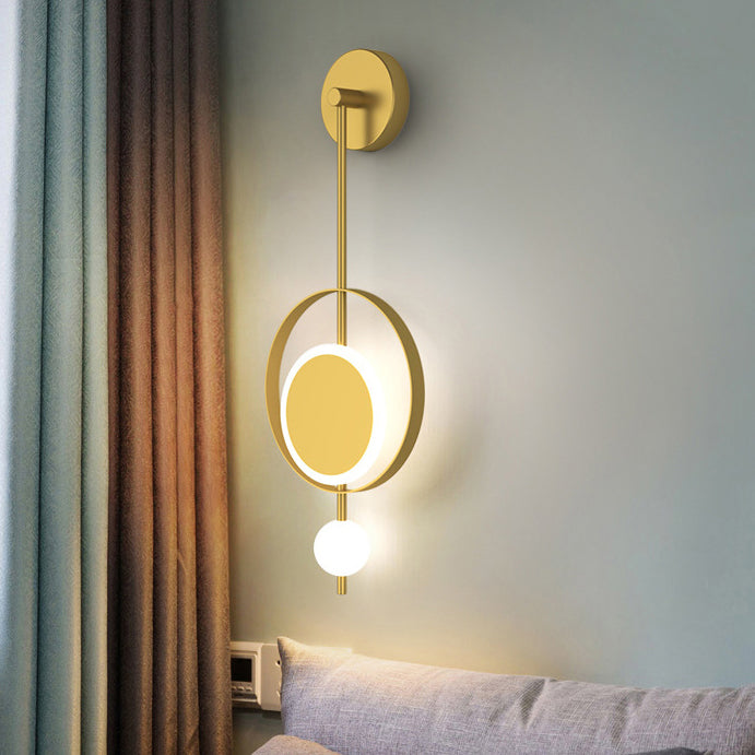 Fun a parete a parete da letto circolare ACONCE ACRILICO POSTMODERN APPRIMETTIVO