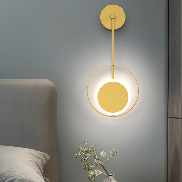 Fun a parete a parete da letto circolare ACONCE ACRILICO POSTMODERN APPRIMETTIVO