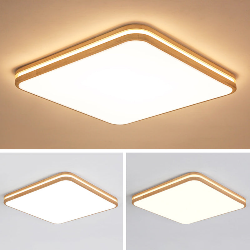 Plafonnier moderne en acrylique à 1 lumière, luminaire de plafond pour chambre à coucher