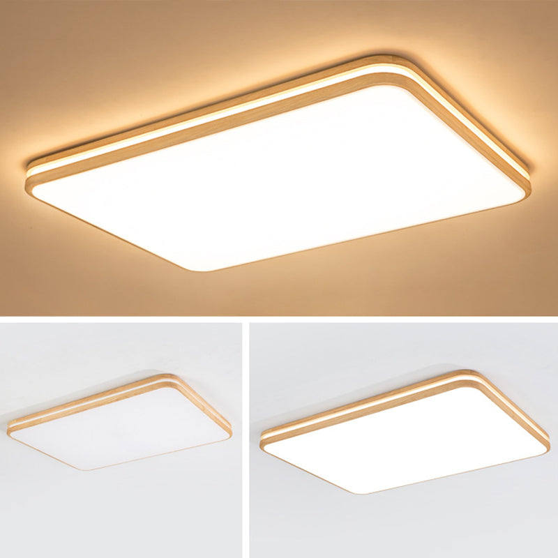 Plafonnier moderne en acrylique à 1 lumière, luminaire de plafond pour chambre à coucher