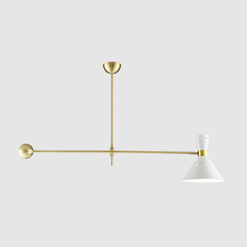 Lampadario postmoderno lampadario di sputnik lampada a soffitto del soggiorno metallico