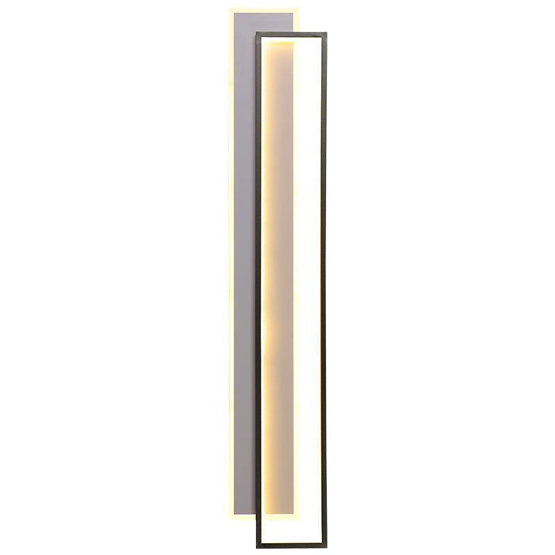 Stratizzazione dell'illuminazione di applique in metallo minimalista soggiorno a led lampada