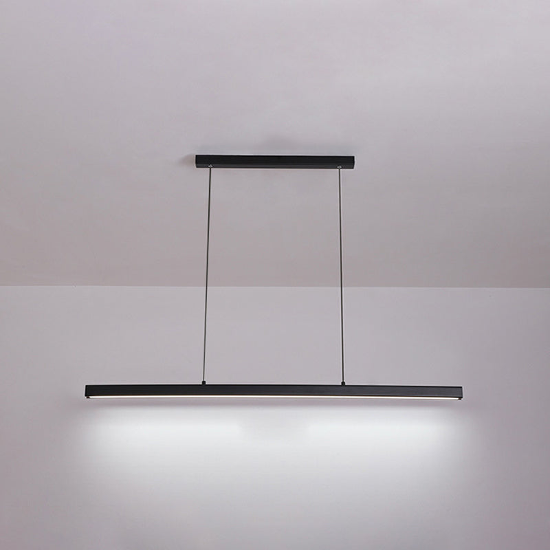 Linear Isola Lighting Acrilic Contemporary Simplicity Fishings a sospensione per il ristorante