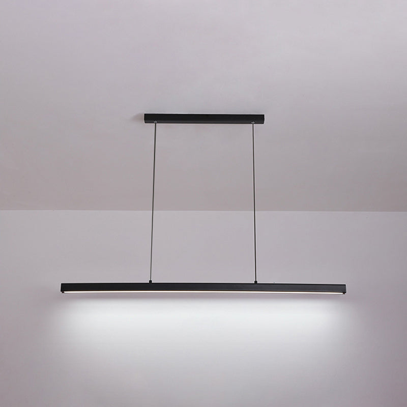 Linear Isola Lighting Acrilic Contemporary Simplicity Fishings a sospensione per il ristorante