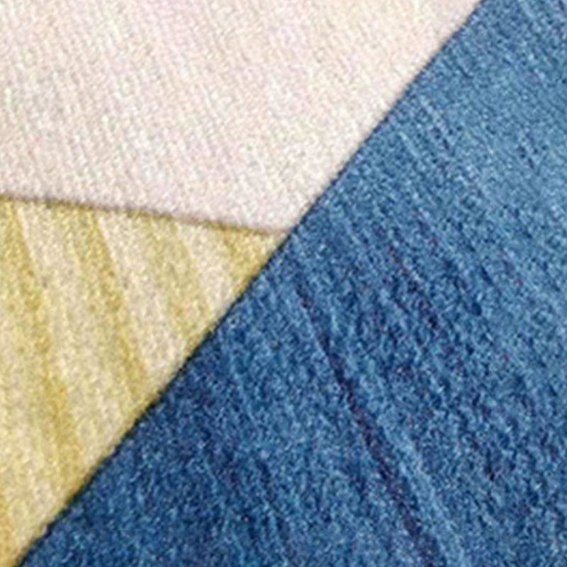 Light Brown Modern Rug Polyester Deer Area Rug Washable Rug for Living Room