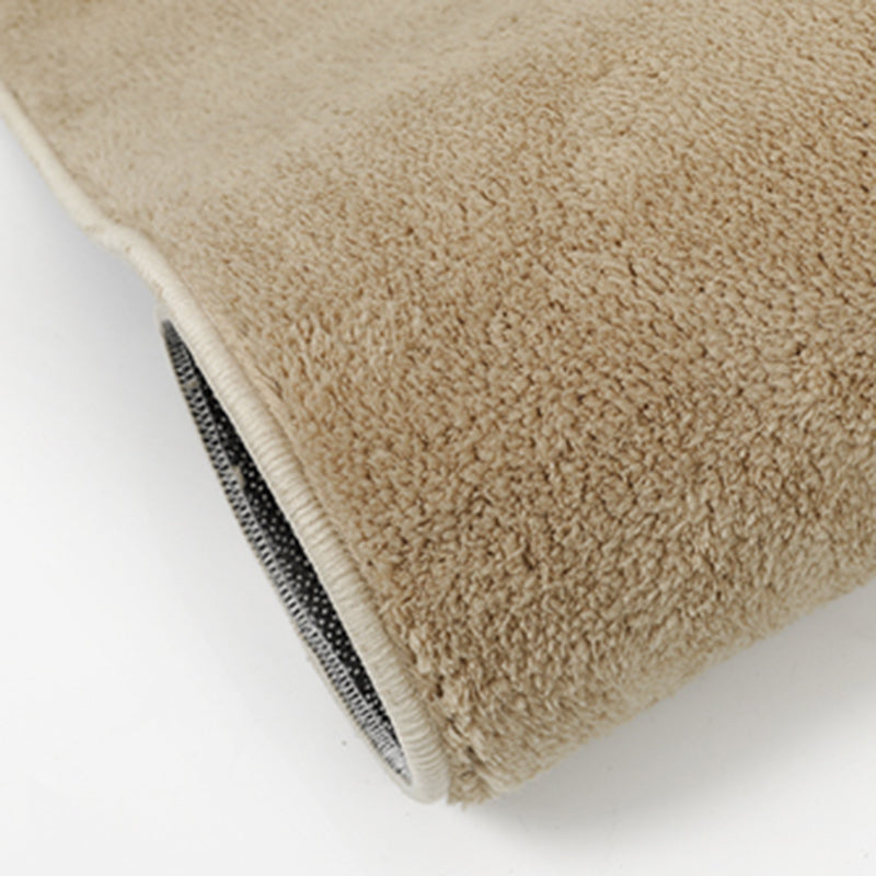 Fancy effen kleur tapijt wit polyester tapijt antislip rug voor woondecoratie