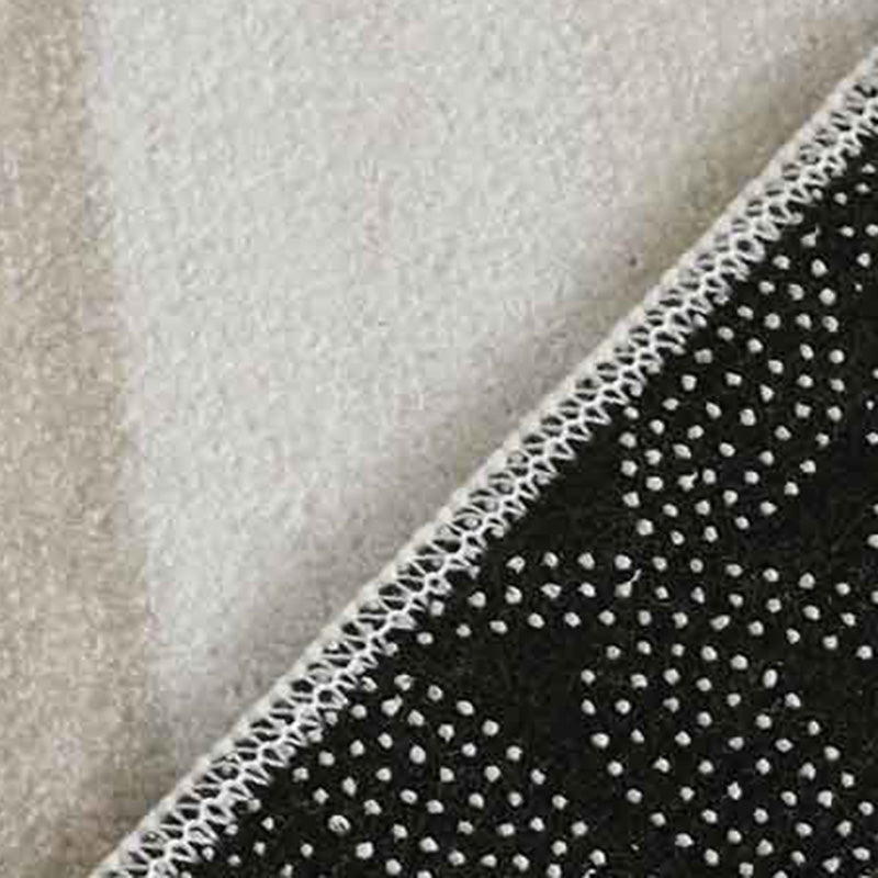Modern beige vloerkleed kleurblok polyester vloerkleed antislip rug voor woondecoratie