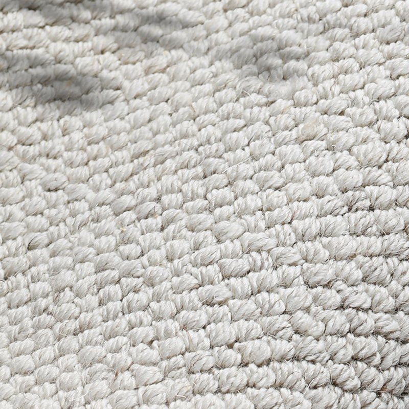 Grauer moderner Teppich aus einfarbigem Polyester, rutschfester Teppich für die Inneneinrichtung