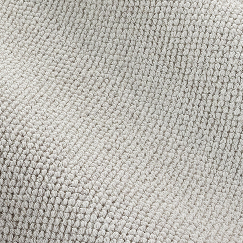 Grauer moderner Teppich aus einfarbigem Polyester, rutschfester Teppich für die Inneneinrichtung