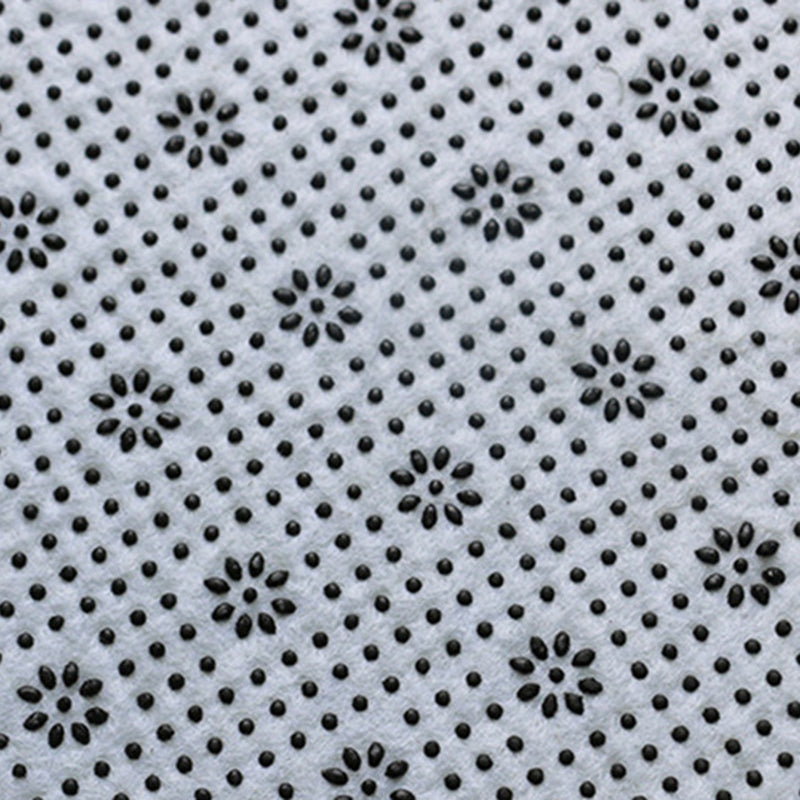 Light Grey Modern Rug Polyester Santa Claus Rug Non-Slip Backing Rug for Living Room