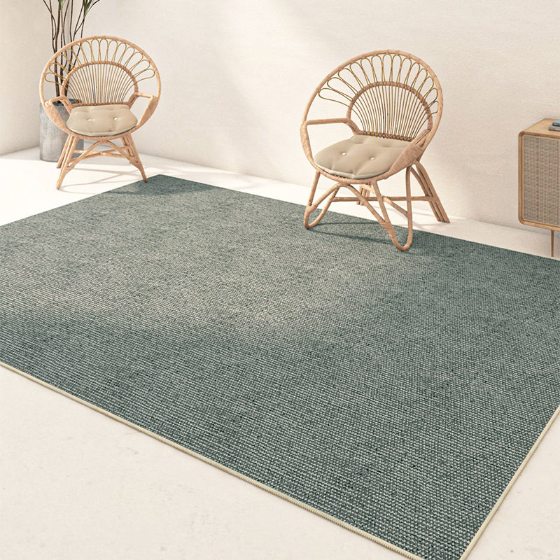 Tapis moderne Beige, couleur Pure, en Polyester, avec envers antidérapant, pour la décoration de la maison