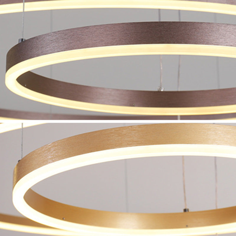 Metal Chandelier Lighting Fixture Modern Chandelier Pendant Light for Living Room