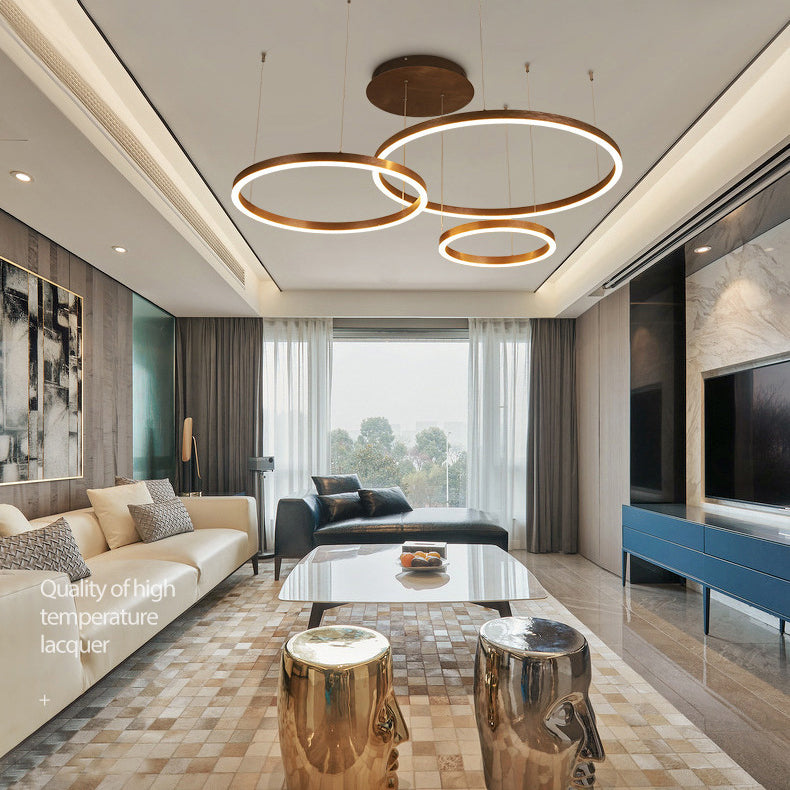 Metal Chandelier Lighting Fixture Modern Chandelier Pendant Light for Living Room