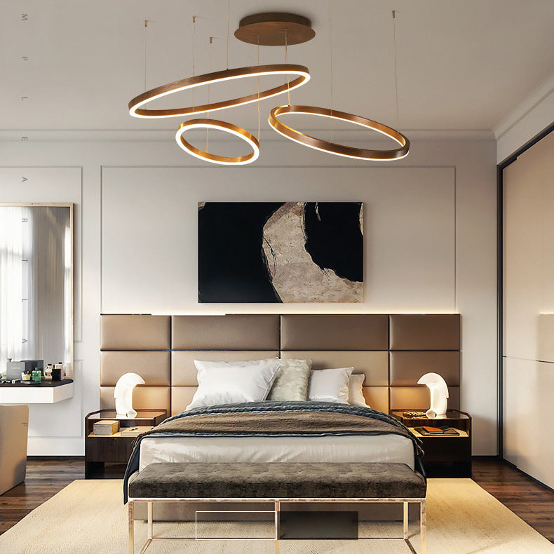 Metal Chandelier Lighting Fixture Modern Chandelier Pendant Light for Living Room