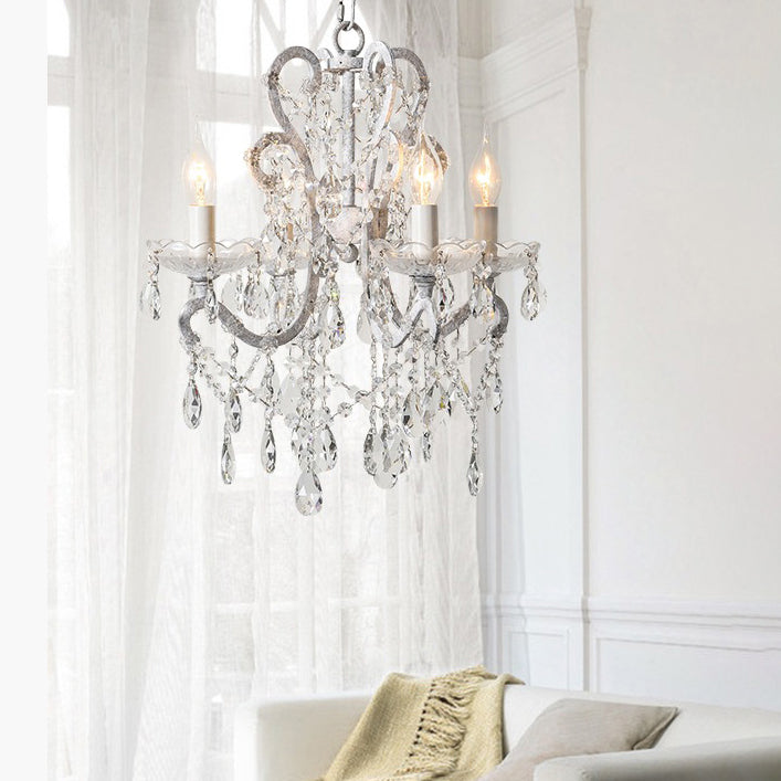 Kerze Kronleuchter Leuchte Traditionelle Kristallheizbeleuchtung für das Restaurant