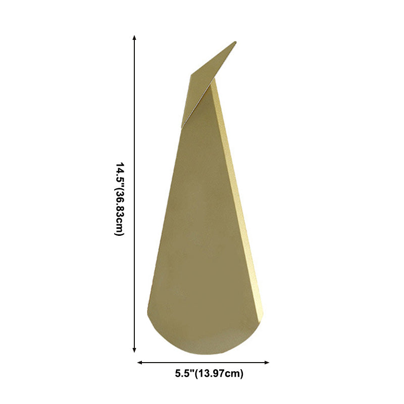 Pfauenwandmontierte Lampe postmoderne Einfachheit Metall Wandleuchte für Wohnzimmer