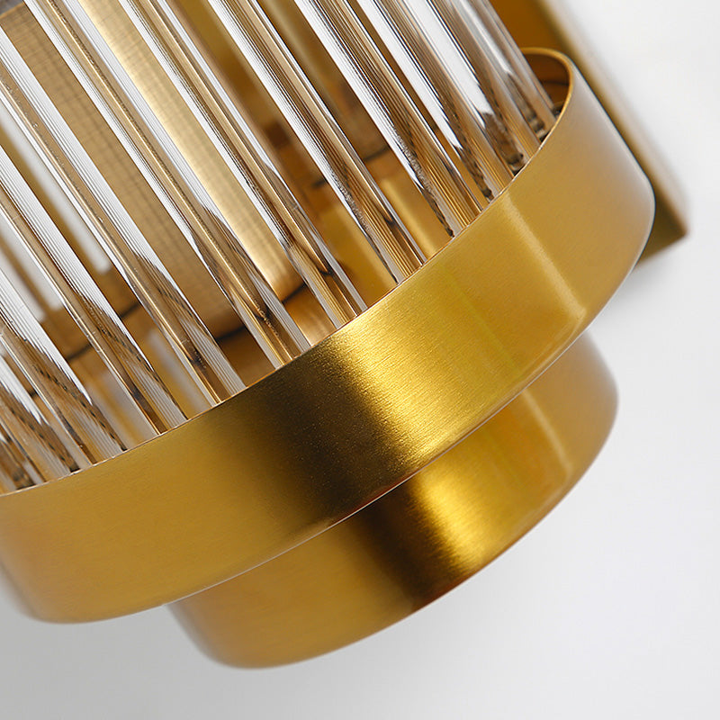 2 luces Luz de montaje de pared giratoria Luz de pared de estilo posmoderno para sala de estar para sala de estar