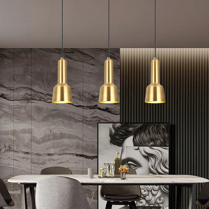 Zeitgenössische Deckenleuchte mit Metallschatten für Wohnzimmer