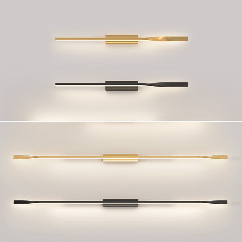 Bar geformte Flurwand Wandleuchte Acryl -Einfachheit LED -Wandbeleuchtung