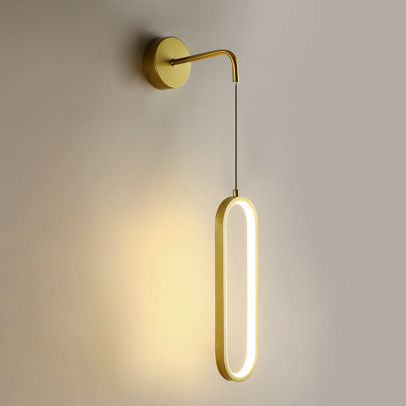 Kreisen mit Wand montiertem Licht minimalistischer Metall am Nachtleitungswand hängend Licht hängend
