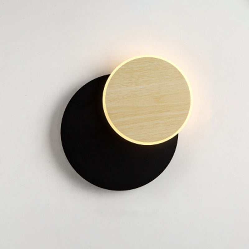 Finitura in legno Mobile sfumatura da muro da parete Minimalist LED SCONCE LUCE PER LAVOGLIA