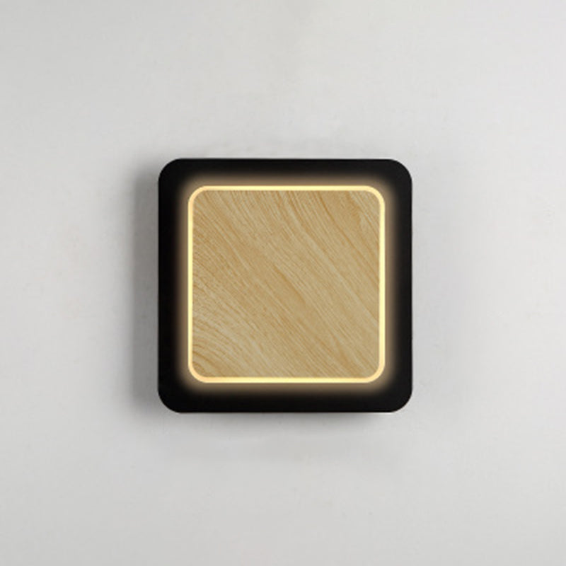 Finitura in legno Mobile sfumatura da muro da parete Minimalist LED SCONCE LUCE PER LAVOGLIA