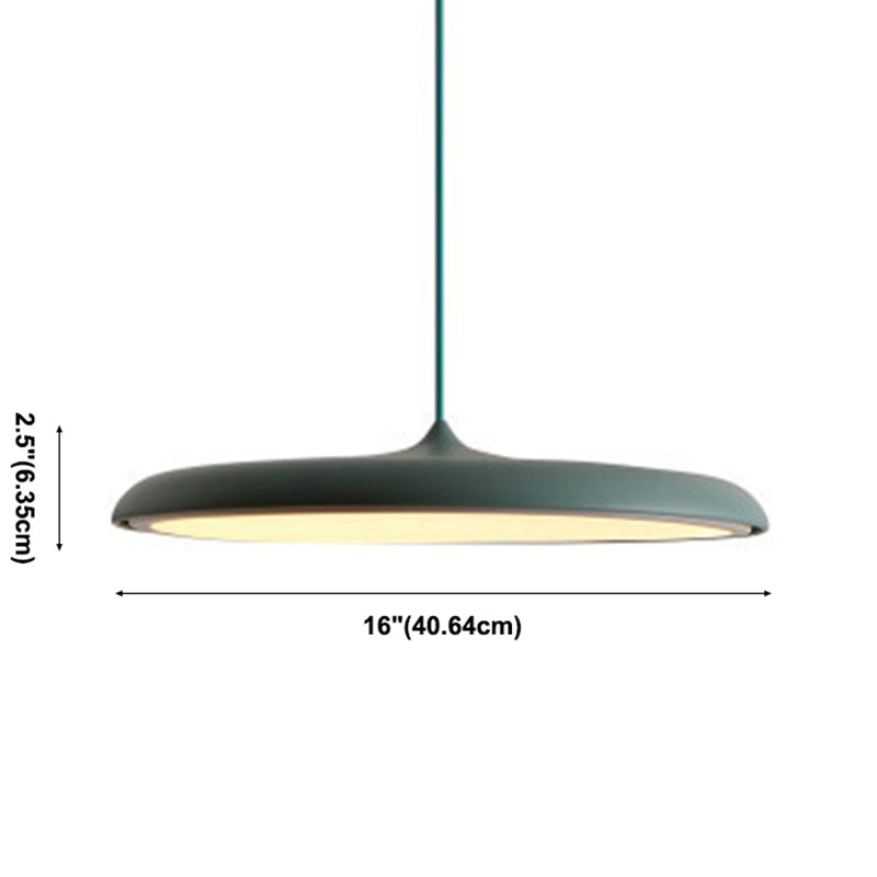 Contemporary Simplicity Farmhouse Ceiling Light with Unique Metal Shade