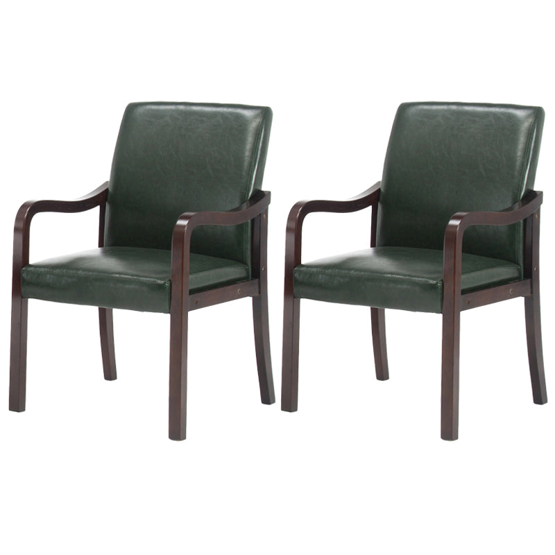Chaise de salle à manger en bois rembourrée à dossier solide de fauteuil de maison contemporaine