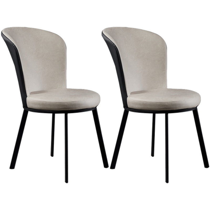 Chaise contemporaine à coussin en éponge haute densité de 17'' de large Parsons Chair