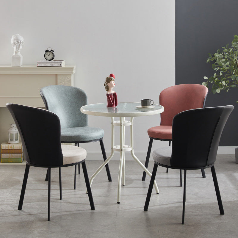 Chaise contemporaine à coussin en éponge haute densité de 17'' de large Parsons Chair