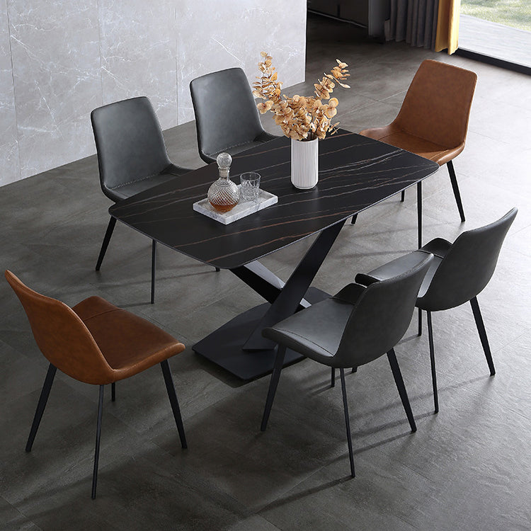 Chaise de coussin éponge à haute densité contemporaine 20 «chaise de large Parsons pour la maison