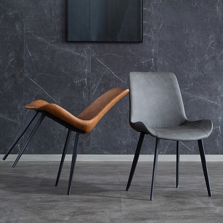 Chaise de coussin éponge à haute densité contemporaine 20 «chaise de large Parsons pour la maison