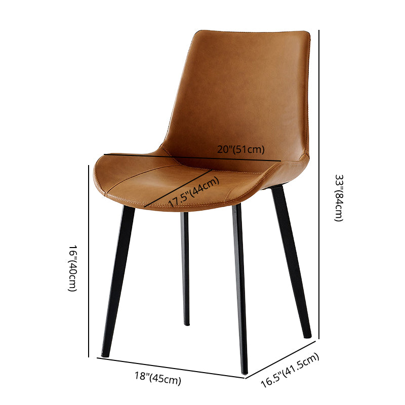 Contemporary Style High-density Sponge Cushion Chair of 18'' Wide Parsons Chair