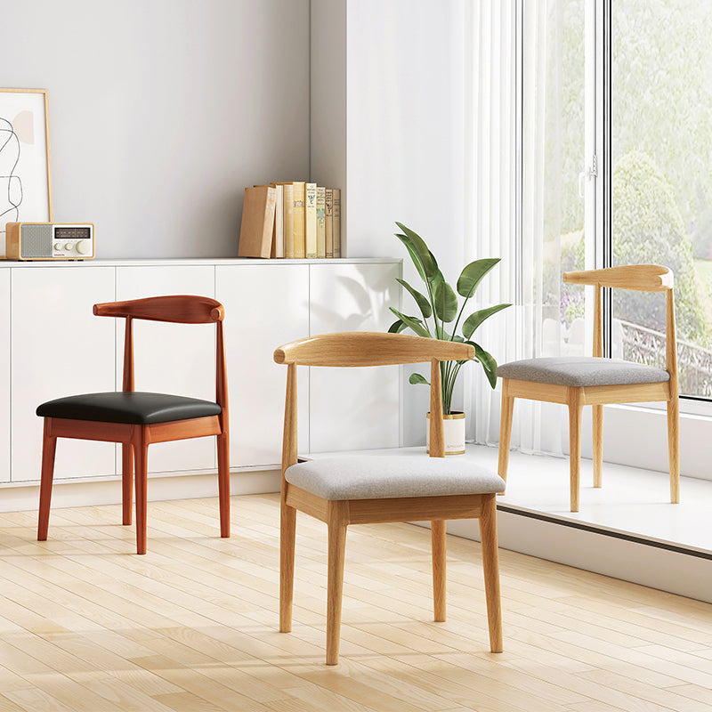 Contemporary Style Kitchen Dining Chair Parsons Dining Armless Chair for Home