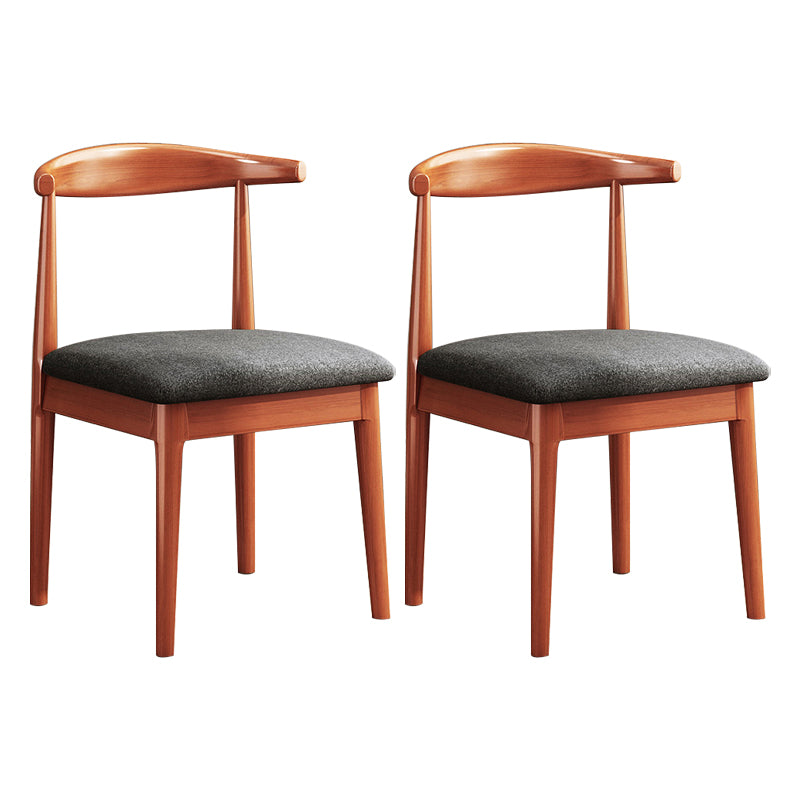 Contemporary Style Kitchen Dining Chair Parsons Dining Armless Chair for Home