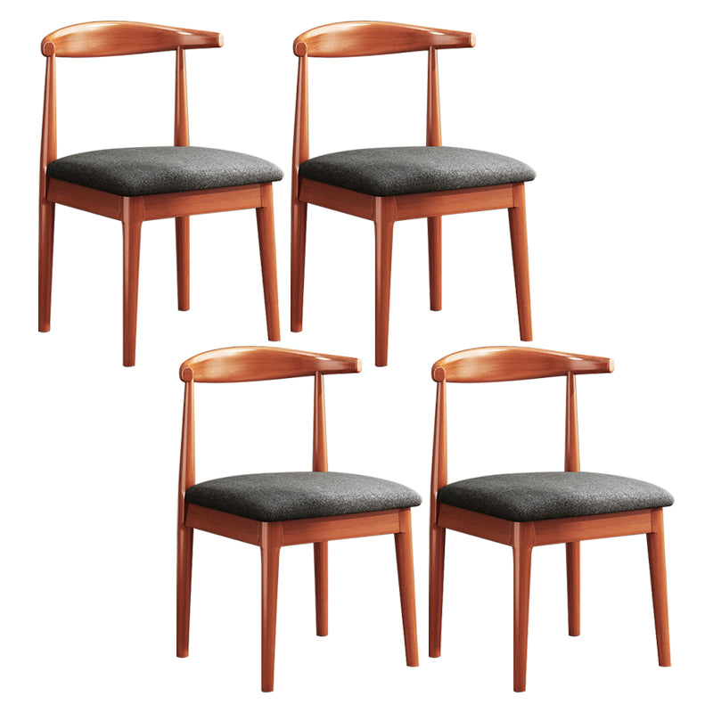 Contemporary Style Kitchen Dining Chair Parsons Dining Armless Chair for Home