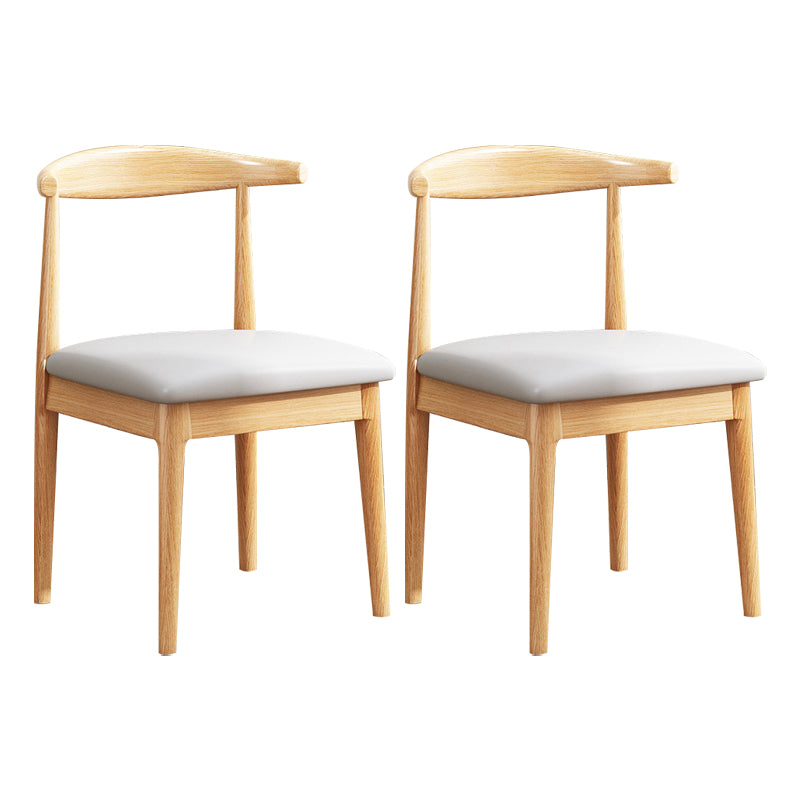 Contemporary Style Kitchen Dining Chair Parsons Dining Armless Chair for Home