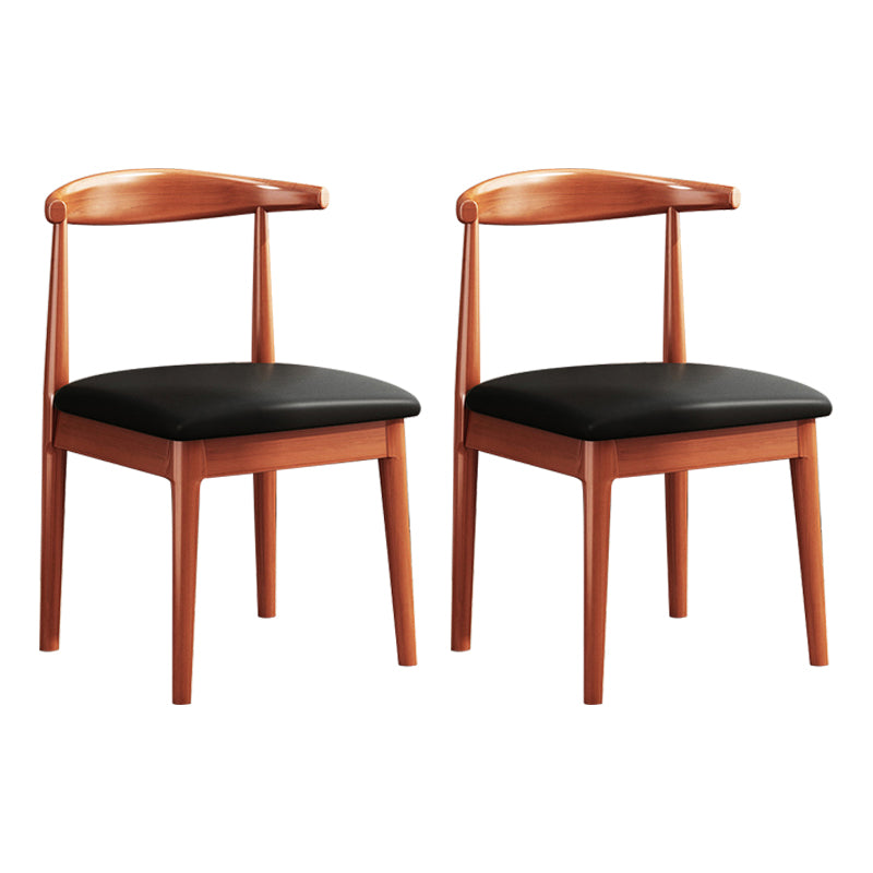 Contemporary Style Kitchen Dining Chair Parsons Dining Armless Chair for Home