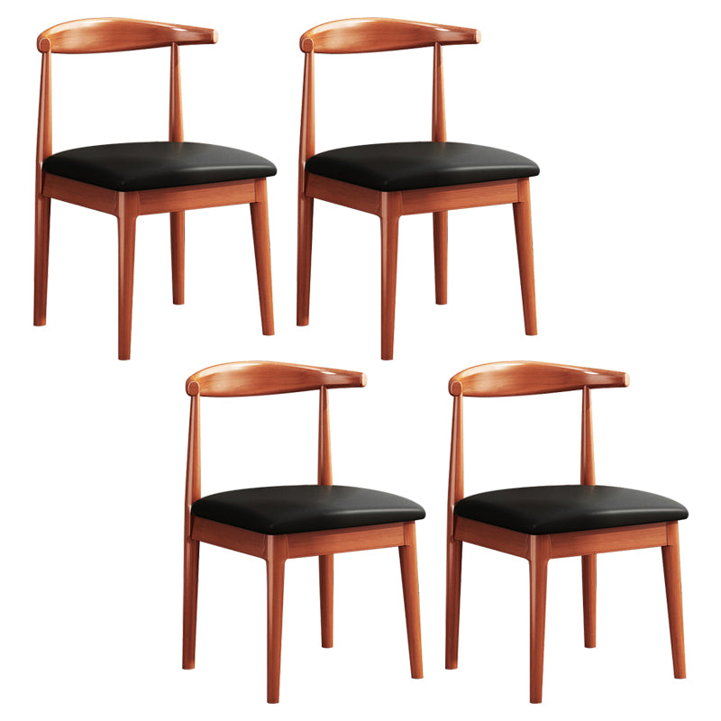 Contemporary Style Kitchen Dining Chair Parsons Dining Armless Chair for Home