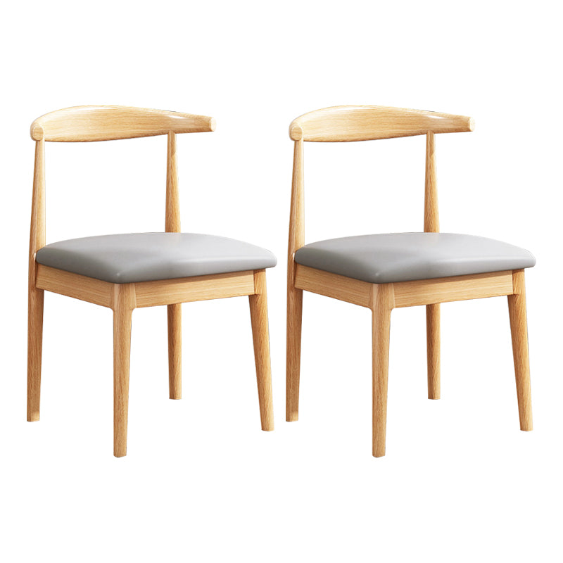 Contemporary Style Kitchen Dining Chair Parsons Dining Armless Chair for Home