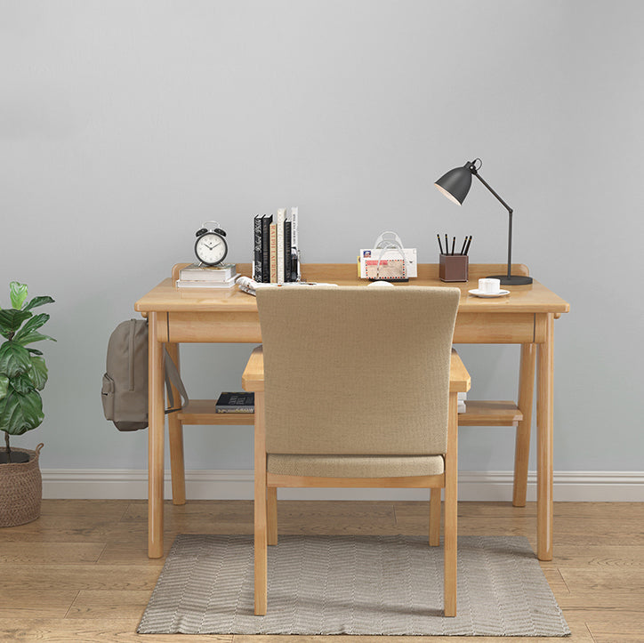 Fauteuil de salle à manger en bois de style contemporain, chaises latérales de cuisine d'intérieur de 18 pouces de large