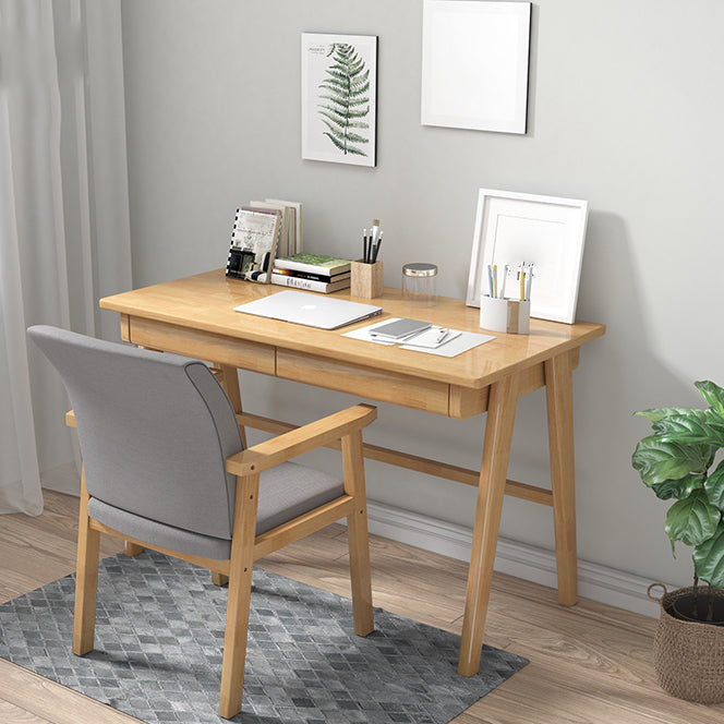 Fauteuil de salle à manger en bois de style contemporain, chaises latérales de cuisine d'intérieur de 18 pouces de large