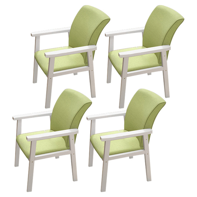 Fauteuil de salle à manger en bois de style contemporain, chaises latérales de cuisine d'intérieur de 18 pouces de large
