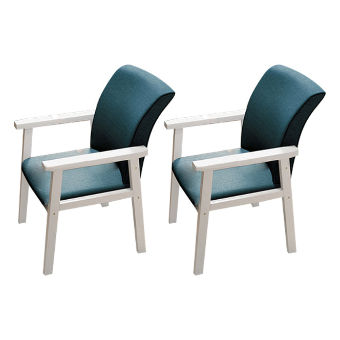 Fauteuil de salle à manger en bois de style contemporain, chaises latérales de cuisine d'intérieur de 18 pouces de large